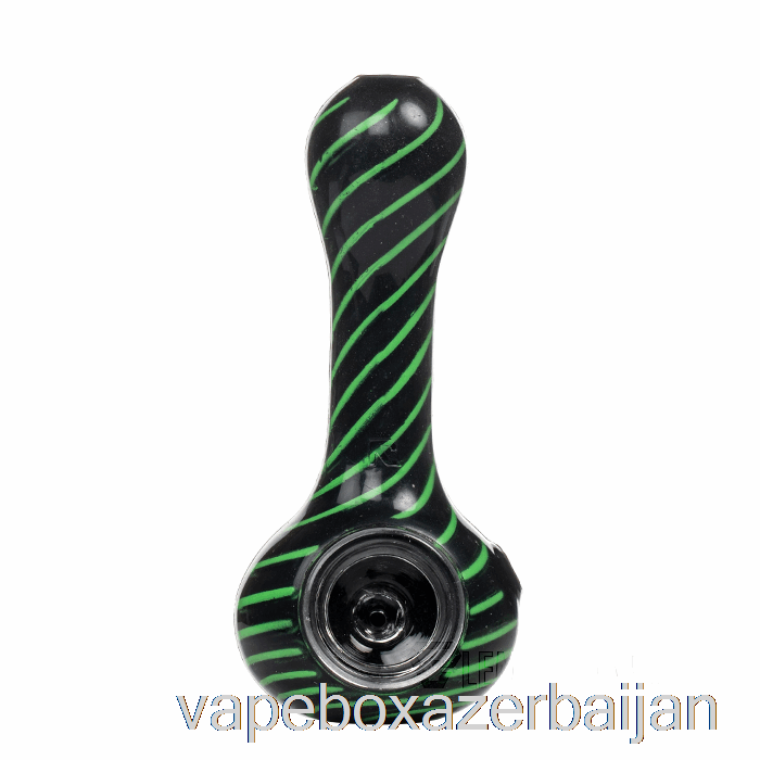E-Juice Vape Eyce ORAFLEX Spiral Silicone Spoon Black / Green